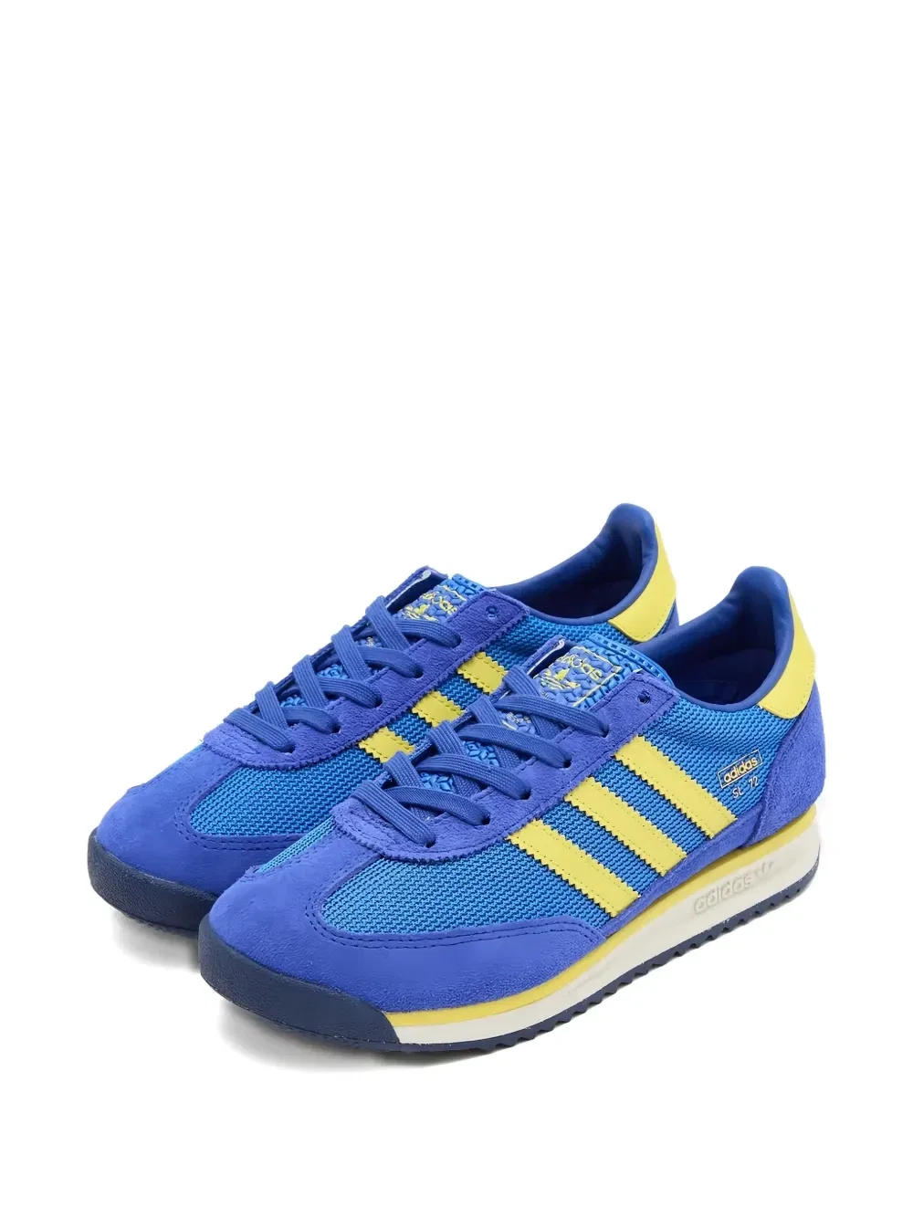 Кроссовки SL 72 с тремя полосками Adidas Kids, синий — фото 2