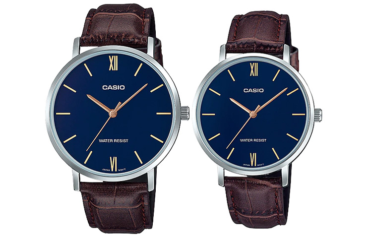 

Унисекс парные часы серии Blue CASIO