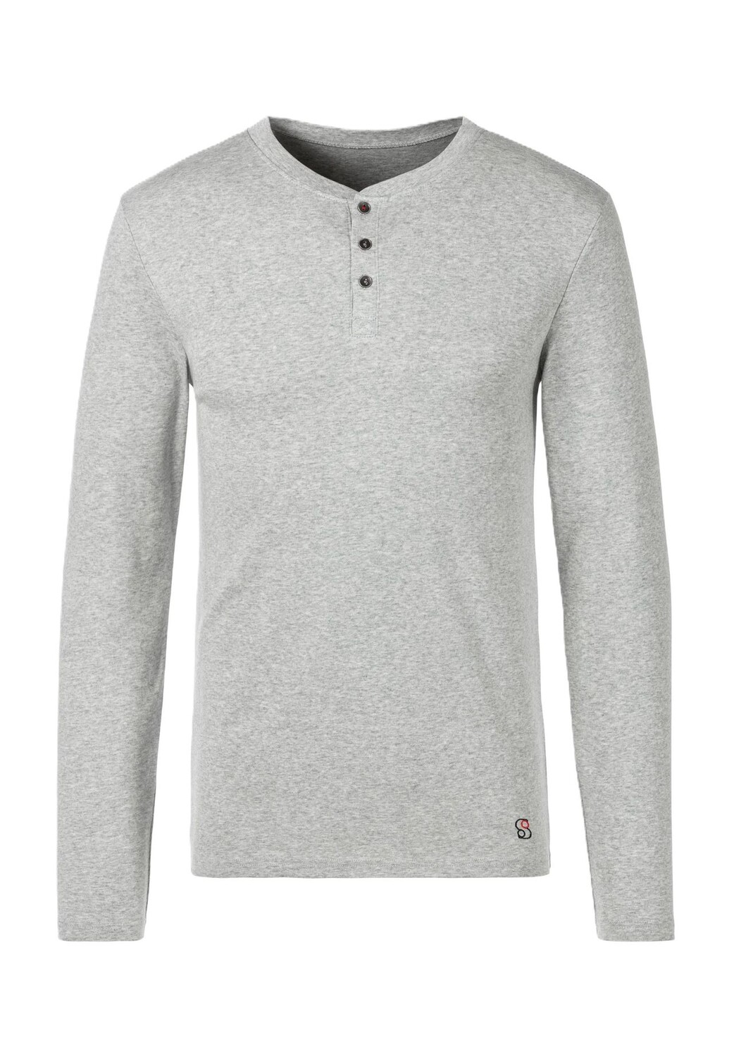 

Мужская пижамная рубашка Mix & Match Henley S.Oliver, цвет Grau Meliert
