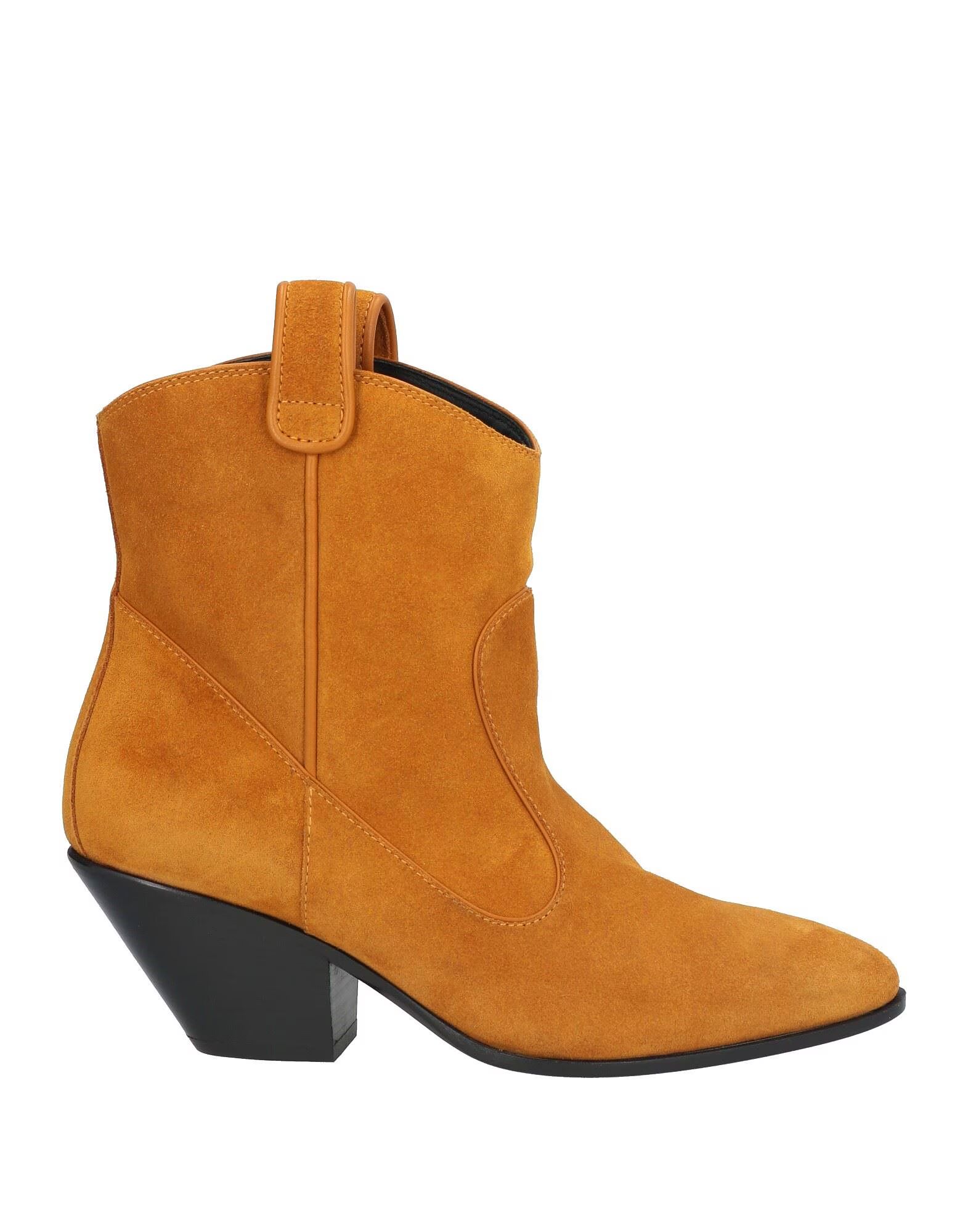 Ботильоны Giuseppe Zanotti, горчичный