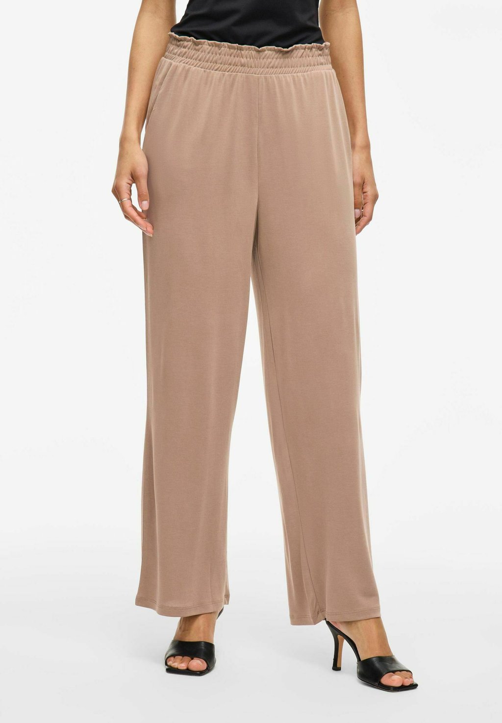 

Брюки HIGH WAIST VILA, серый