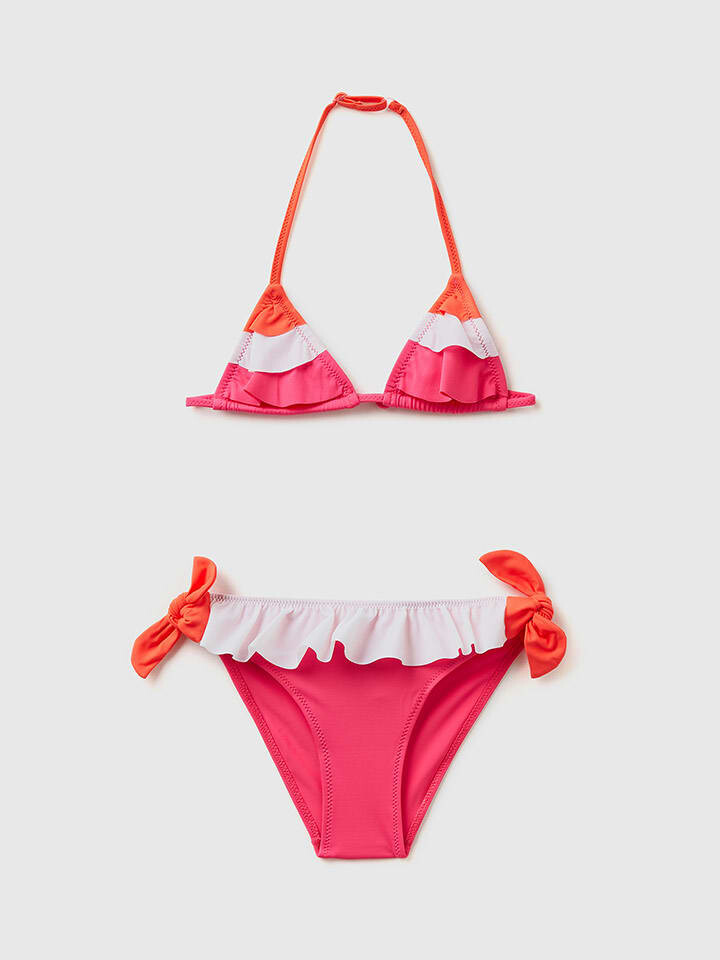

Бикини Benetton Bikini, розовый