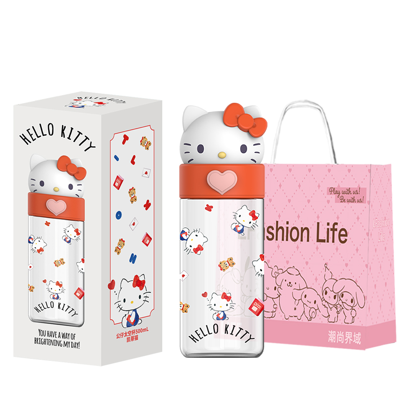 Чашка пластиковая Hello Kitty Sanrio, Pochacco+Shopping Bag — фото 2