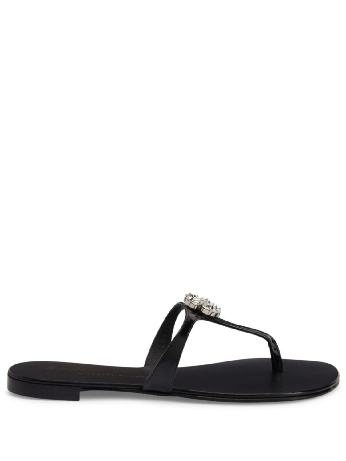 

Giuseppe Zanotti сандалии Brionne с кристаллами, черный