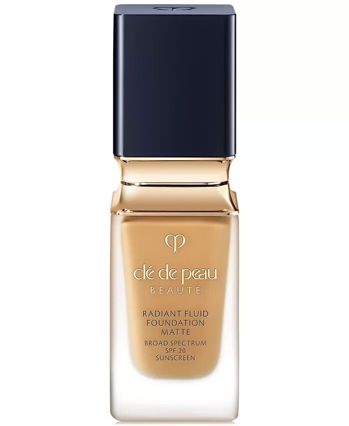 Radiant Fluid Foundation Matte Солнцезащитный крем широкого спектра SPF 20 Clé De Peau Beauté, цвет O60 DEEP TAN OCHER — фото 4
