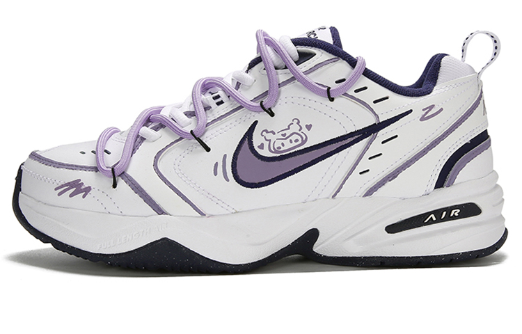 

Массивные кроссовки Nike Air Monarch 4 унисекс, White/Purple