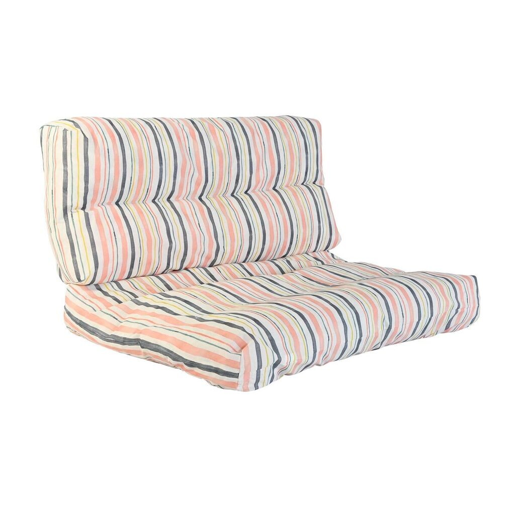 

Подушка DKD Home Decor Напольная разноцветная алюминиевая полоска 120 x 80 x 16 см, мультиколор