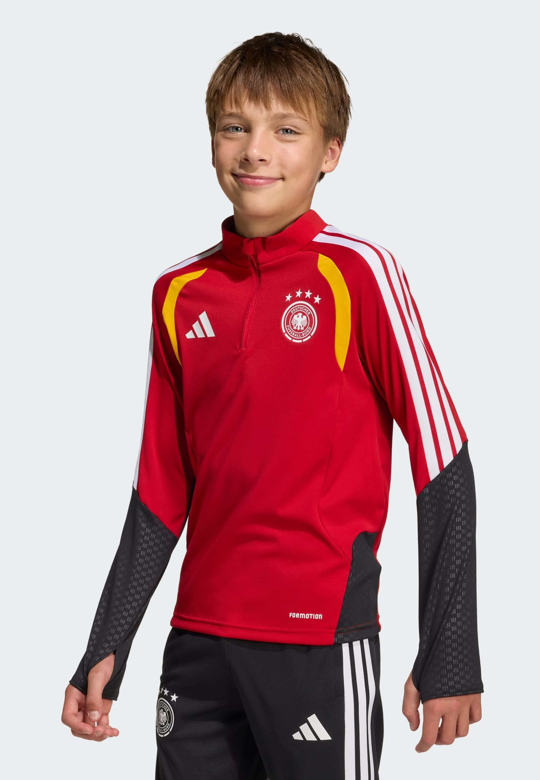 Adidas Performance Футболка для тренировок 'Germany 26 Tiro' в красном цвете — фото 2