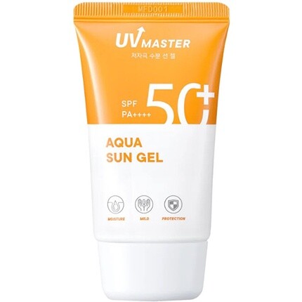 

Водостойкий гель для загара Spf 50 Uv Master Aqua Sun Gel 50 мл Tony Moly