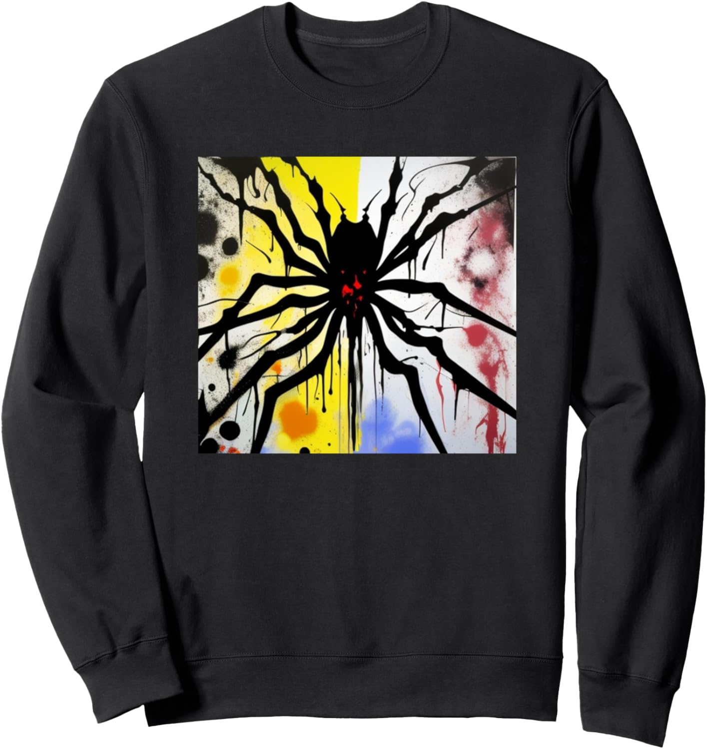 

Толстовка с красочным силуэтом паука для любителей пауков, черная Spider Art Merch Men - Women Kids Boys Girls Gift, Черный, Толстовка с красочным силуэтом паука для любителей пауков, черная Spider Art Merch Men - Women Kids Boys Girls Gift