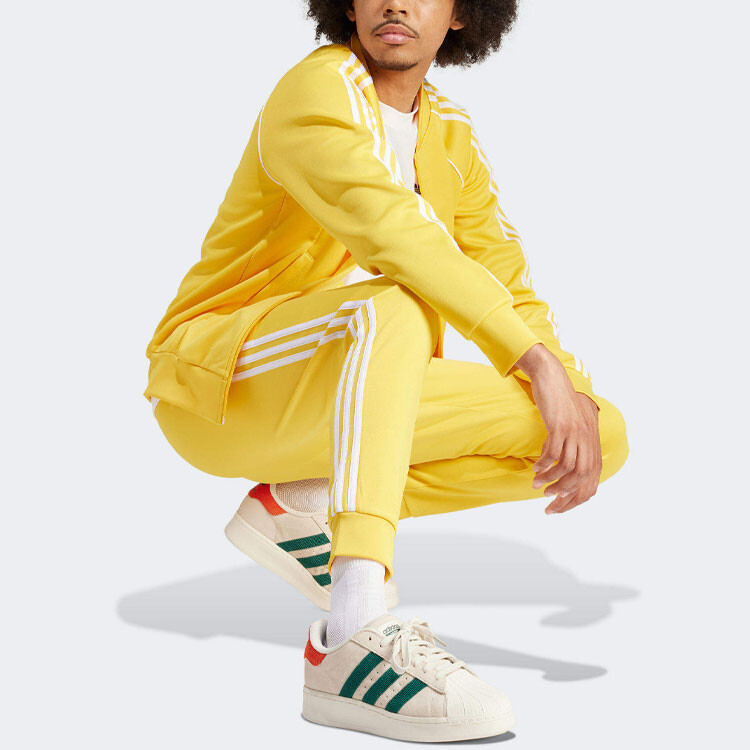 Мужская спортивная куртка Adicolor Classics SST «Bold Gold» Adidas Originals, желтый — фото 4