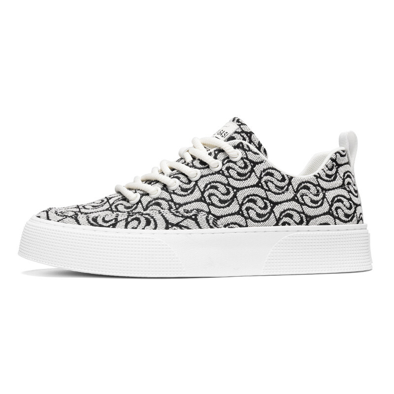 

Кроссовки ENRICO COVERI Skateboarding Shoes Men Low-top, черный