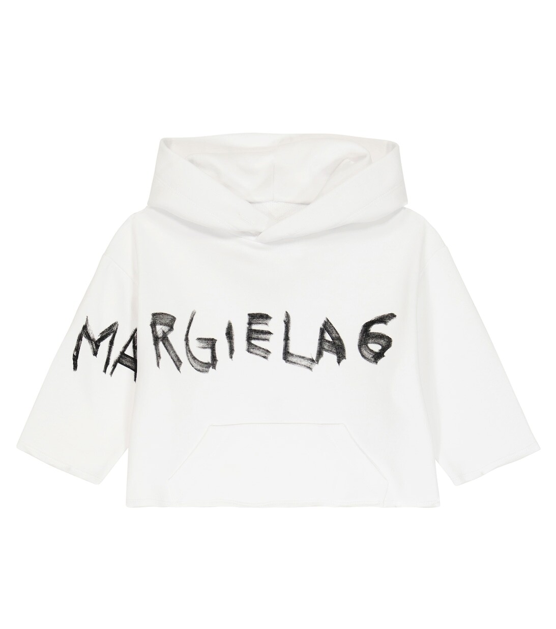 

Худи из хлопкового джерси с логотипом MM6 Maison Margiela, белый