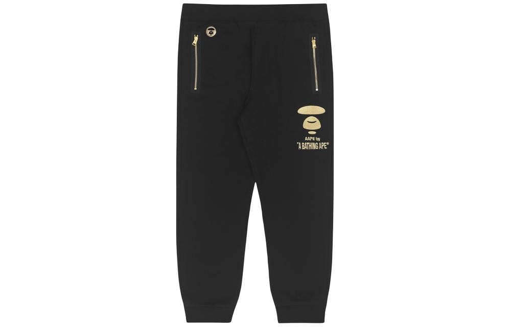 

Повседневные брюки мужские BKV/черный Aape, черный