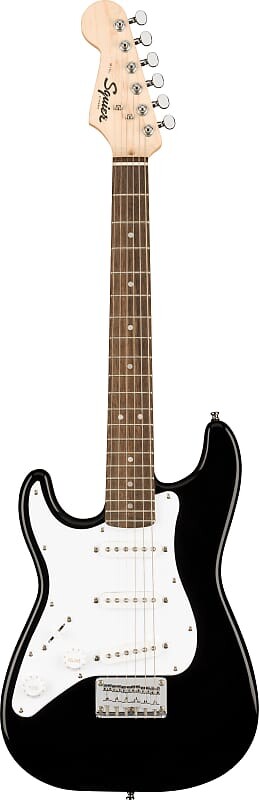 

Электрогитара Fender Squier 3/4-Size Kids Mini Strat Electric Guitar, Left Handed - Black