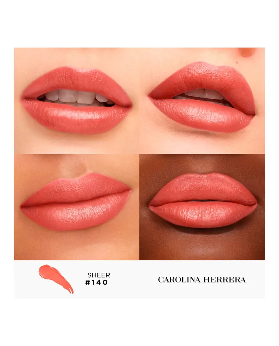 Светящаяся губная помада Fabulous Kiss Carolina Herrera, 140 Nude Smile — фото 2