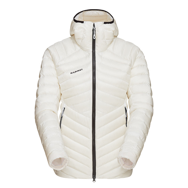

Широкие женские куртки с капюшоном, утепленные, другие Mammut, белый