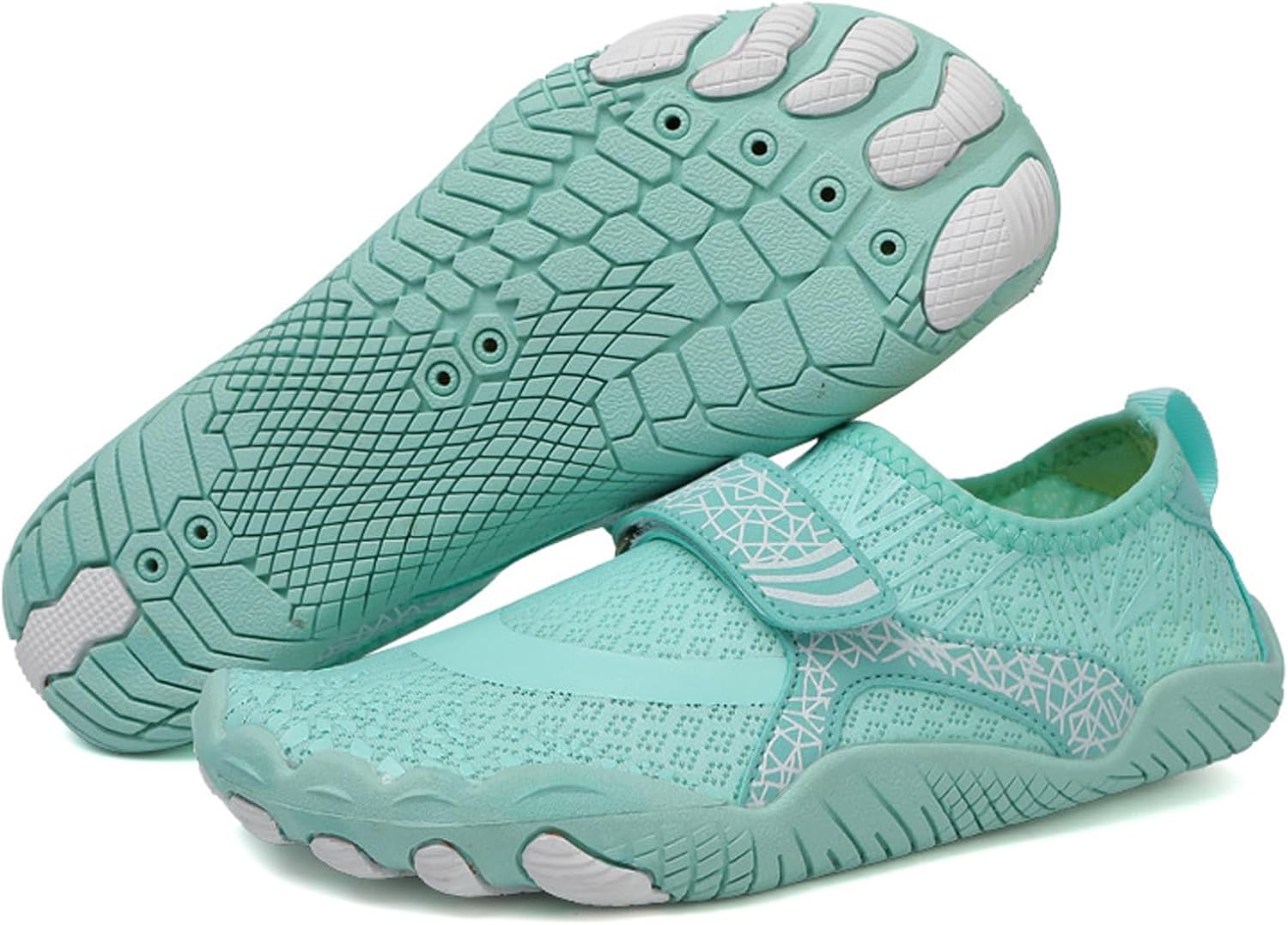 

Походные кроссовки для женщин и мужчин, модель 2025, уличные кроссовки с широким носком для бега и воды, обувь для тренировок в помещении Generic, зеленый