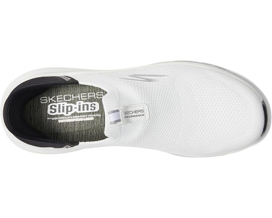 Кроссовки SKECHERS Max Cushioning Elite 2.0 Eternal Hands Free Slip-Ins, цвет White/Black — фото 2