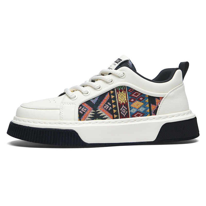 

Кроссовки Air Force One Series Low-Top Skateboard Shoes Box AOKANG, White Black[Standard Sports Shoe Size]
