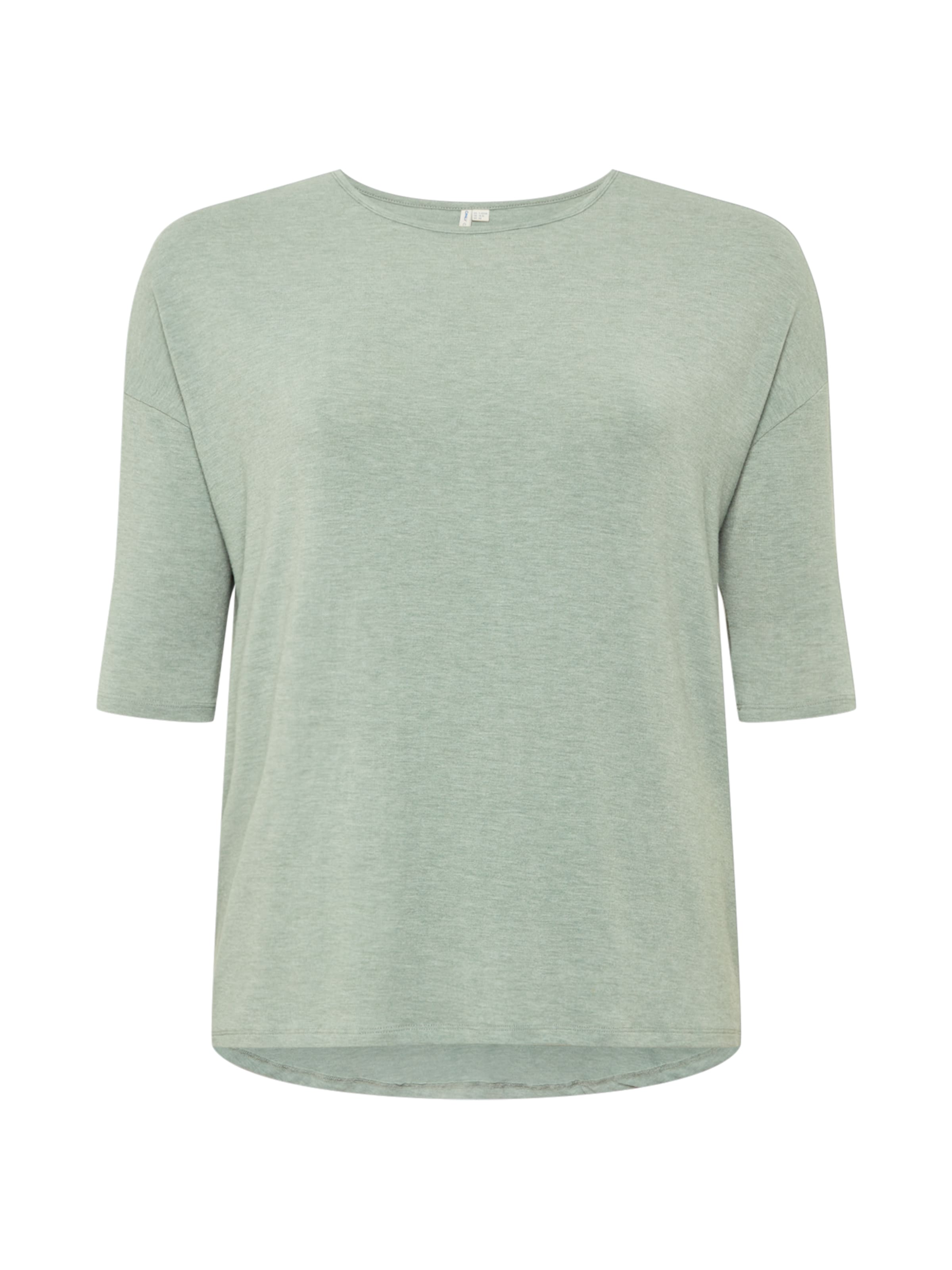 

ONLY Carmakoma Лонгслив 'LAMOUR' в светло-зеленом цвете