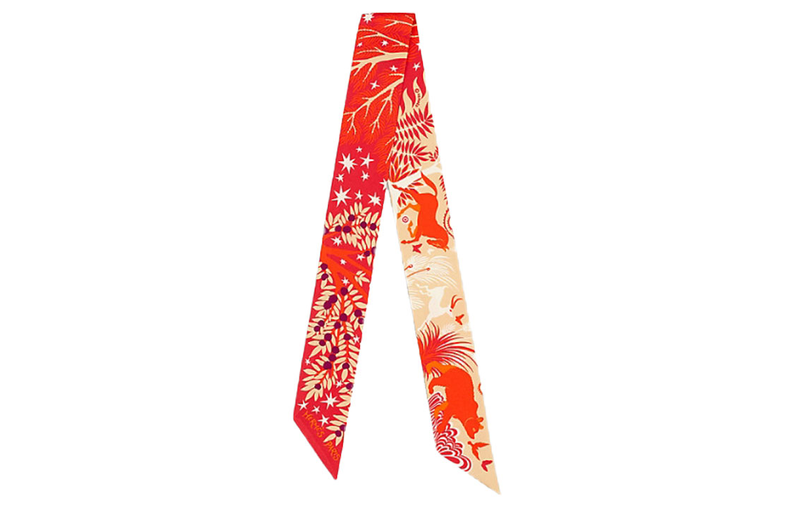 

Шёлковый платок HERMES Мультиколор