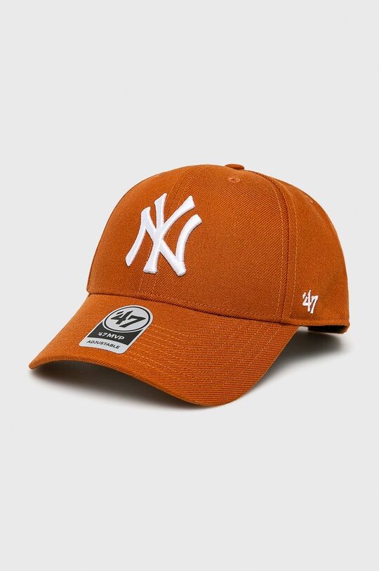 

Кепка Нью-Йорк Янкиз 47 brand, коричневый