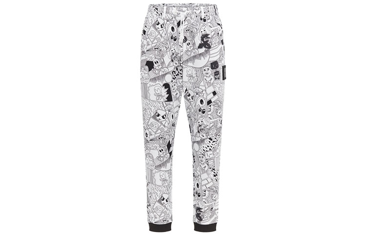 

HUGO BOSS Трикотажные спортивные штаны мужские белые