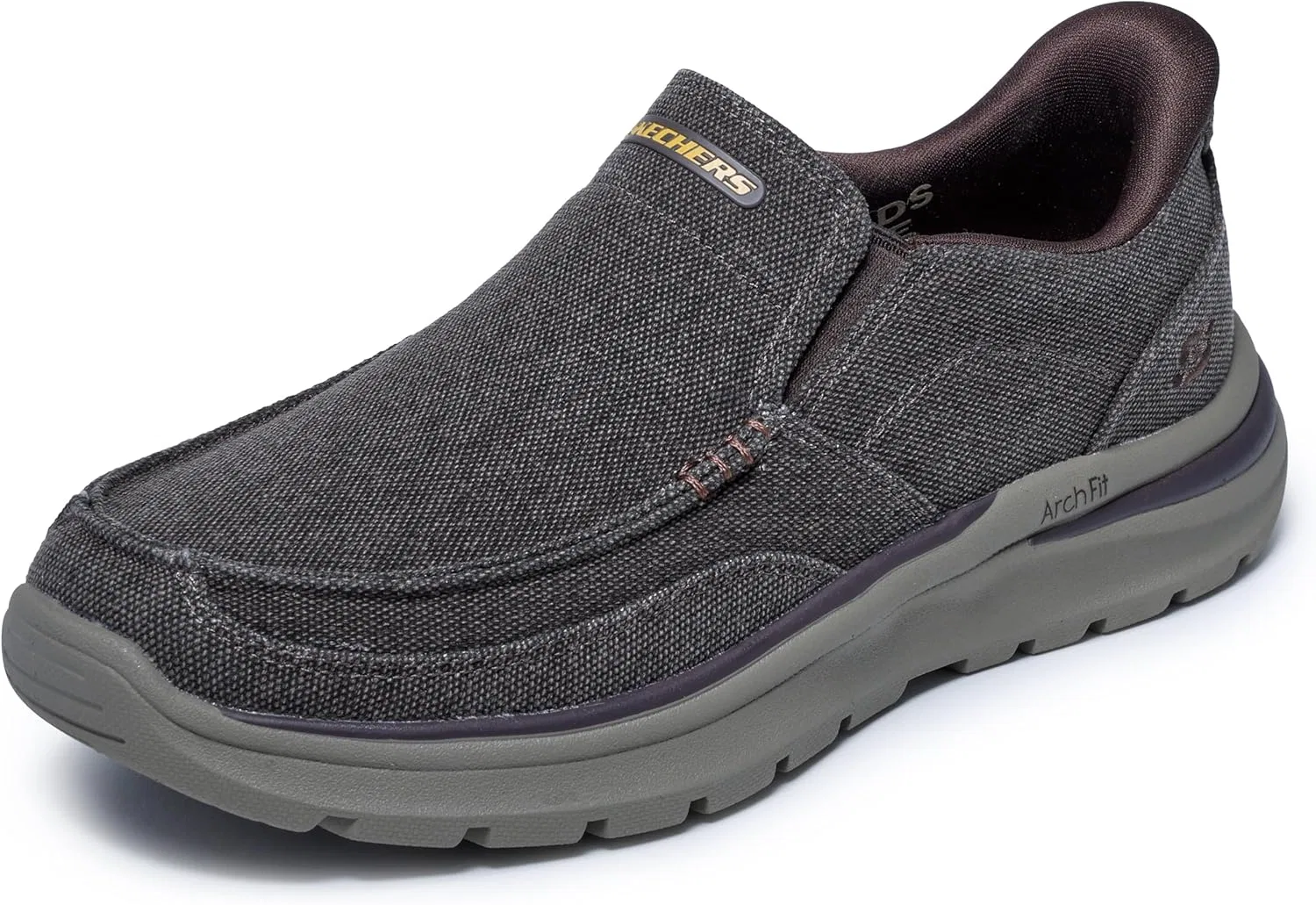 Лоферы с поддержкой стопы Skechers, шоколадный