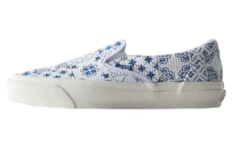 

Кроссовки Vans Og Classic Slip-On Lx Kith For Vault Azulejo Tile