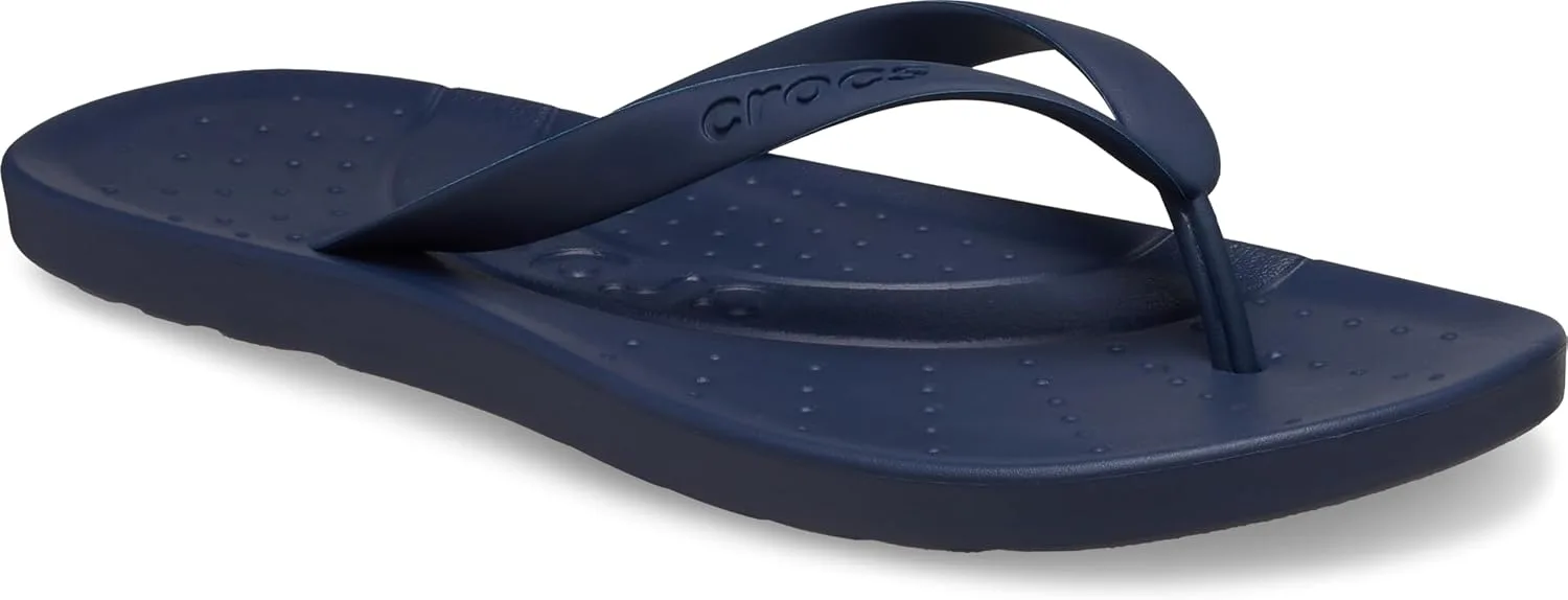 Шлепанцы Crocs Unisex Classic Flip Toe Separator, темно-синий — фото 2