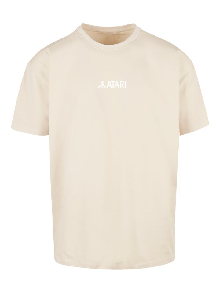 

Футболка F4NT4STIC Oversize T-Shirt Atari Games Logo Retro Gaming, песочный
