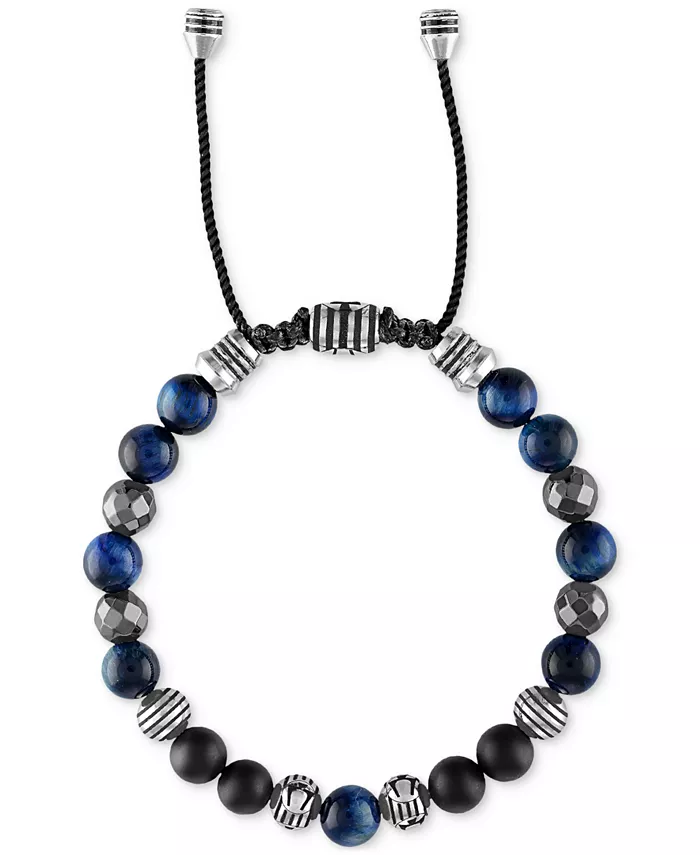 

Мужской браслет-боло Marine Star со стразами из нержавеющей стали Bulova