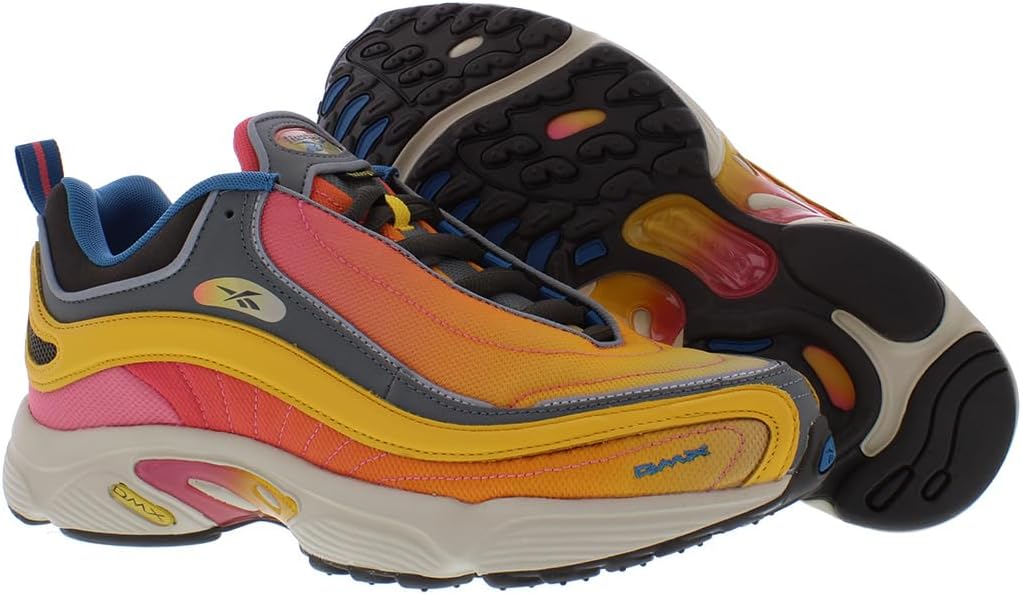 Унисекс кроссовки Reebok Daytona DMX, синий/розовый/золотой — фото 2
