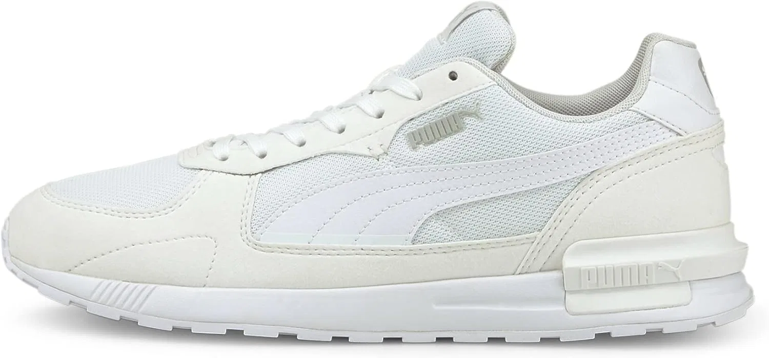 Кроссовки PUMA Graviton унисекс, Puma White Puma White Grey Violet — фото 4