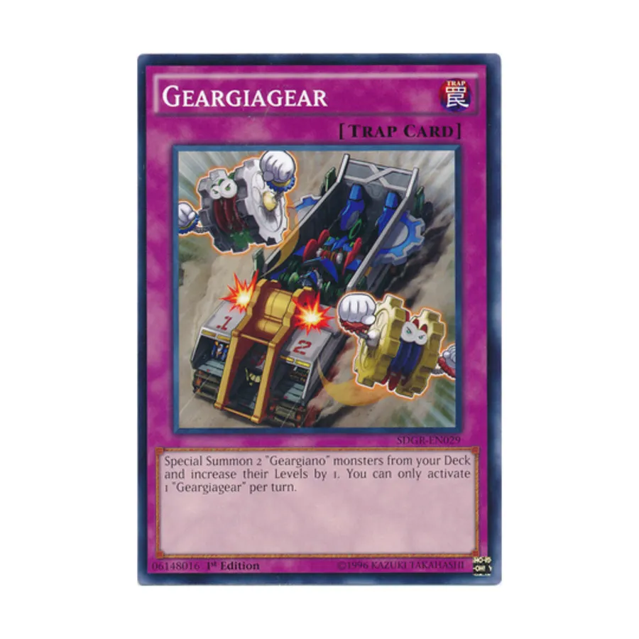 

CCG Geargiagear (Общий), Yu-Gi-Oh - Structure Deck - Geargia Rampage - Singles