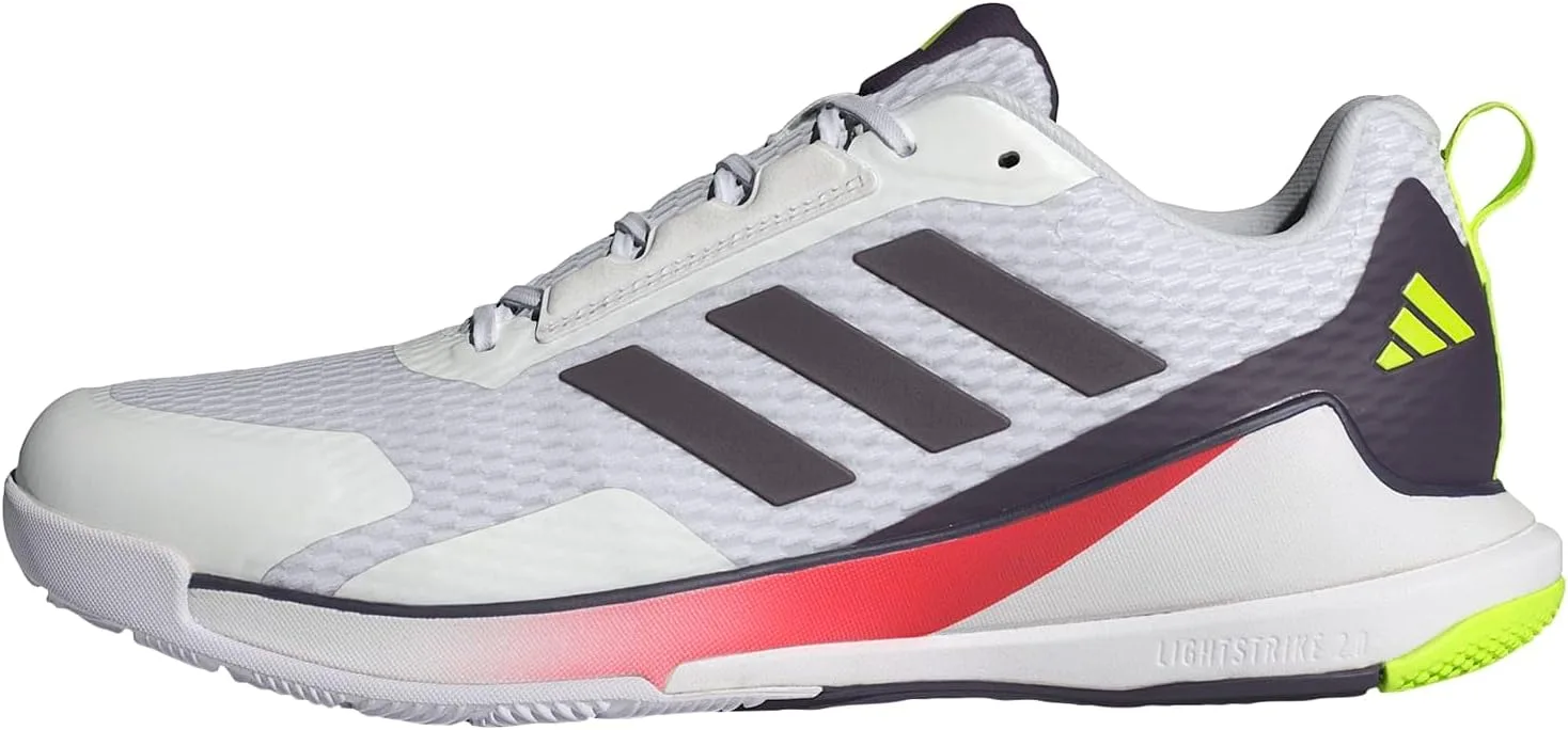 Мужские кроссовки Adidas Novaflight 2 для игры в помещении, белый