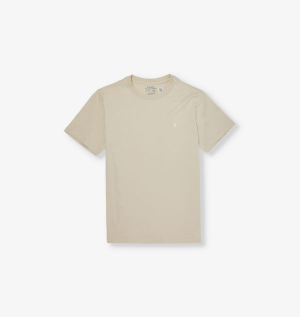 

Футболка для мальчиков из хлопкового трикотажа с фирменной вышивкой Polo Ralph Lauren, белый