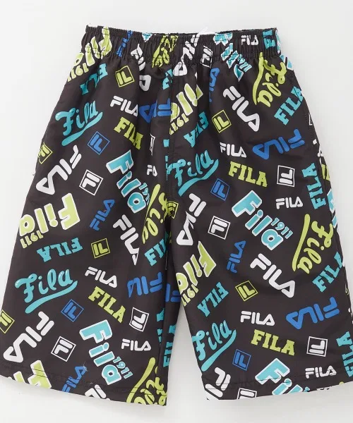 【FILA】Детские шорты для серфинга с принтом по всей поверхности, купальники, модель «амфибия», со встроенной внутренней подкладкой.