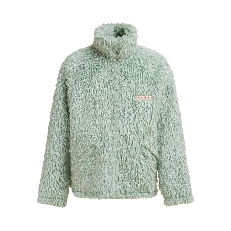 

Куртка Marni Shaggy Jackets Light Blue, синий