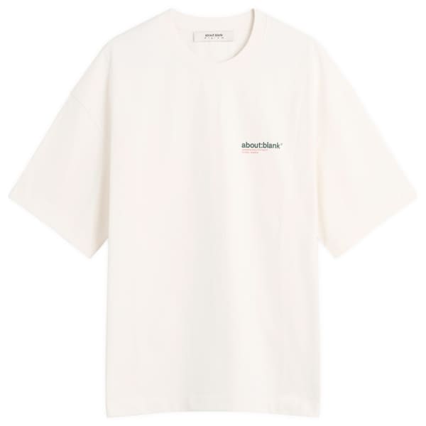 

Коллекция футболок About:Blank, oat, зеленый & красный