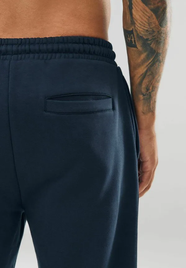 Спортивные брюки прямого кроя, свободного кроя, из плотной ткани. Next, Navy Blue — фото 4
