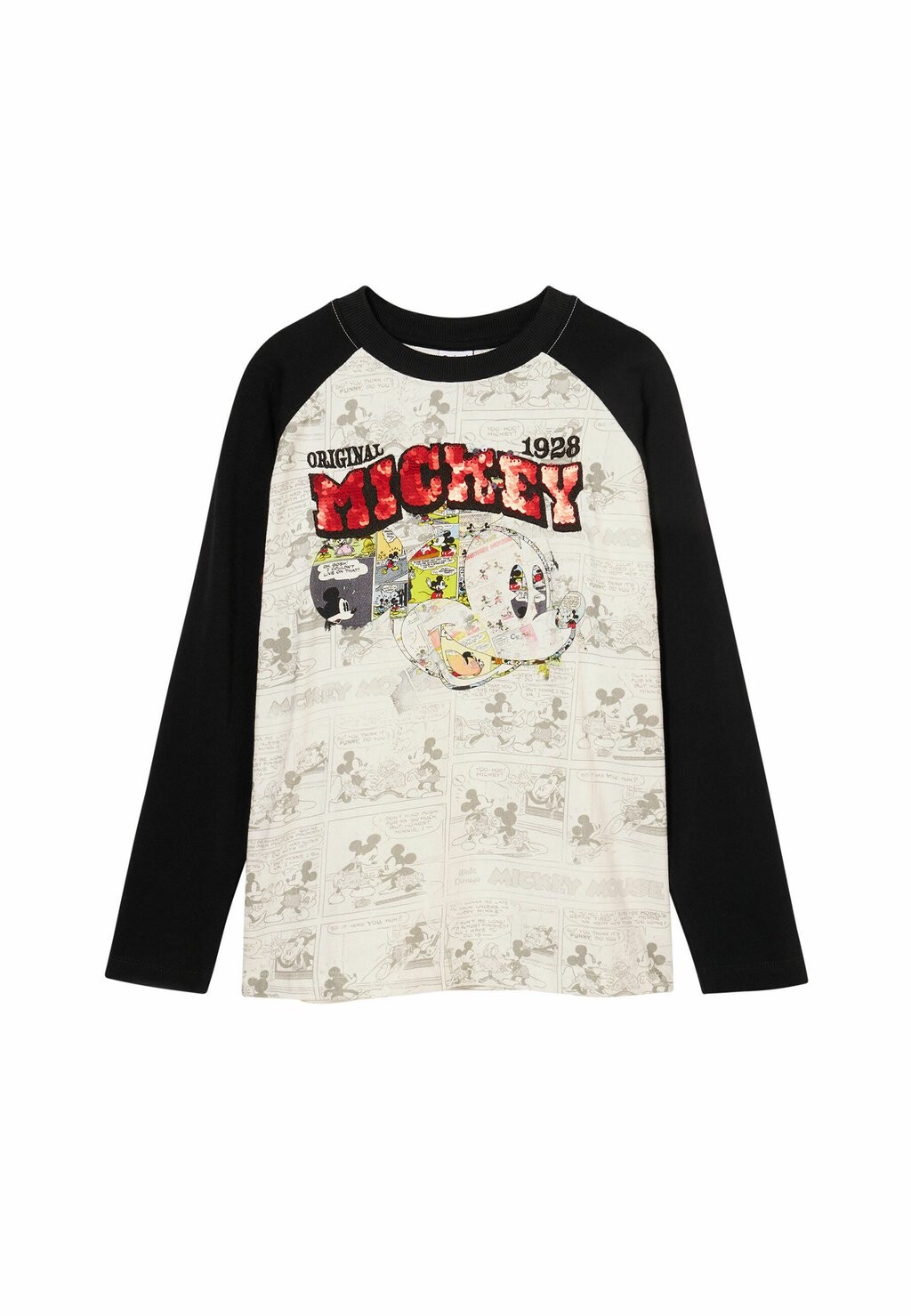 

Топ с длинными рукавами Desigual, белый