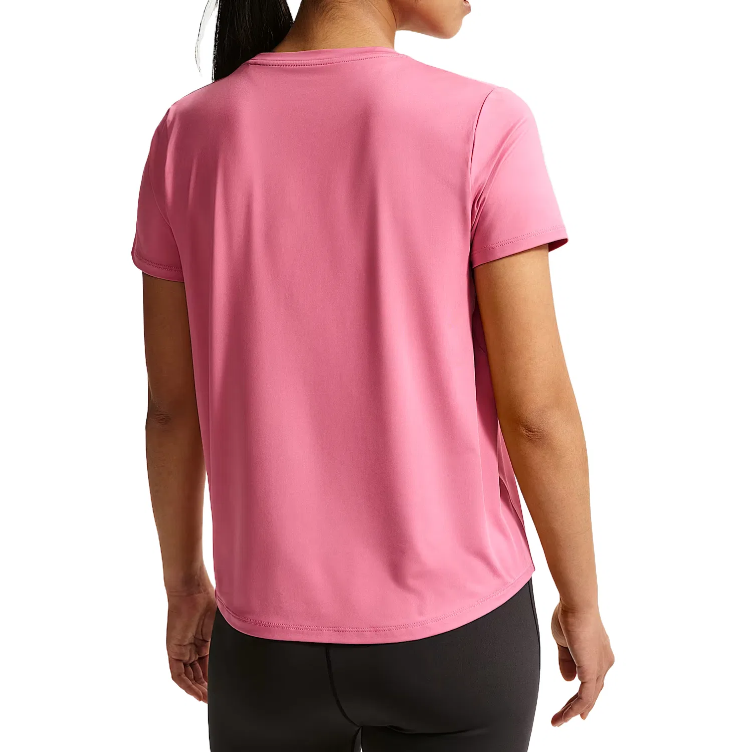 Футболка Dri Fit Regular женская Nike, Peony Red/White — фото 3