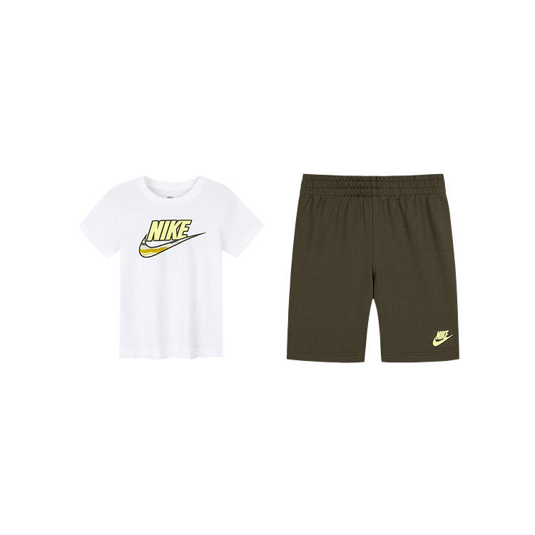 Повседневная спортивная одежда для детей 3-7 лет Nike, желтый — фото 3