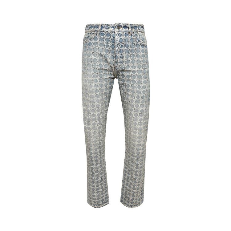 

Джинсы Amiri Quad Straight Jean Antique Indigo, синий