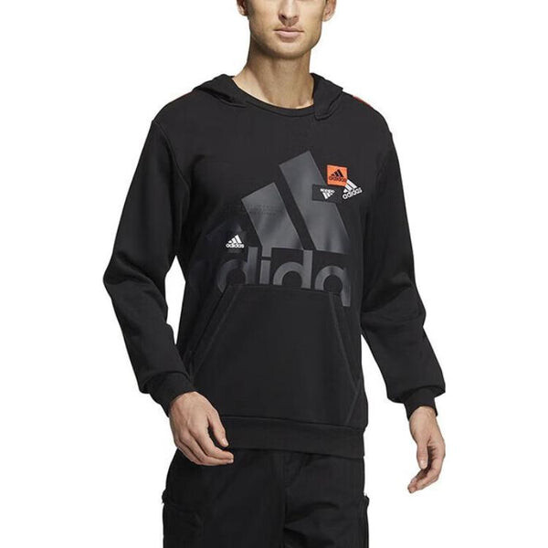 Рубашка должны иметь фирменную упаковку, толстовка с начесом Adidas, черный — фото 2