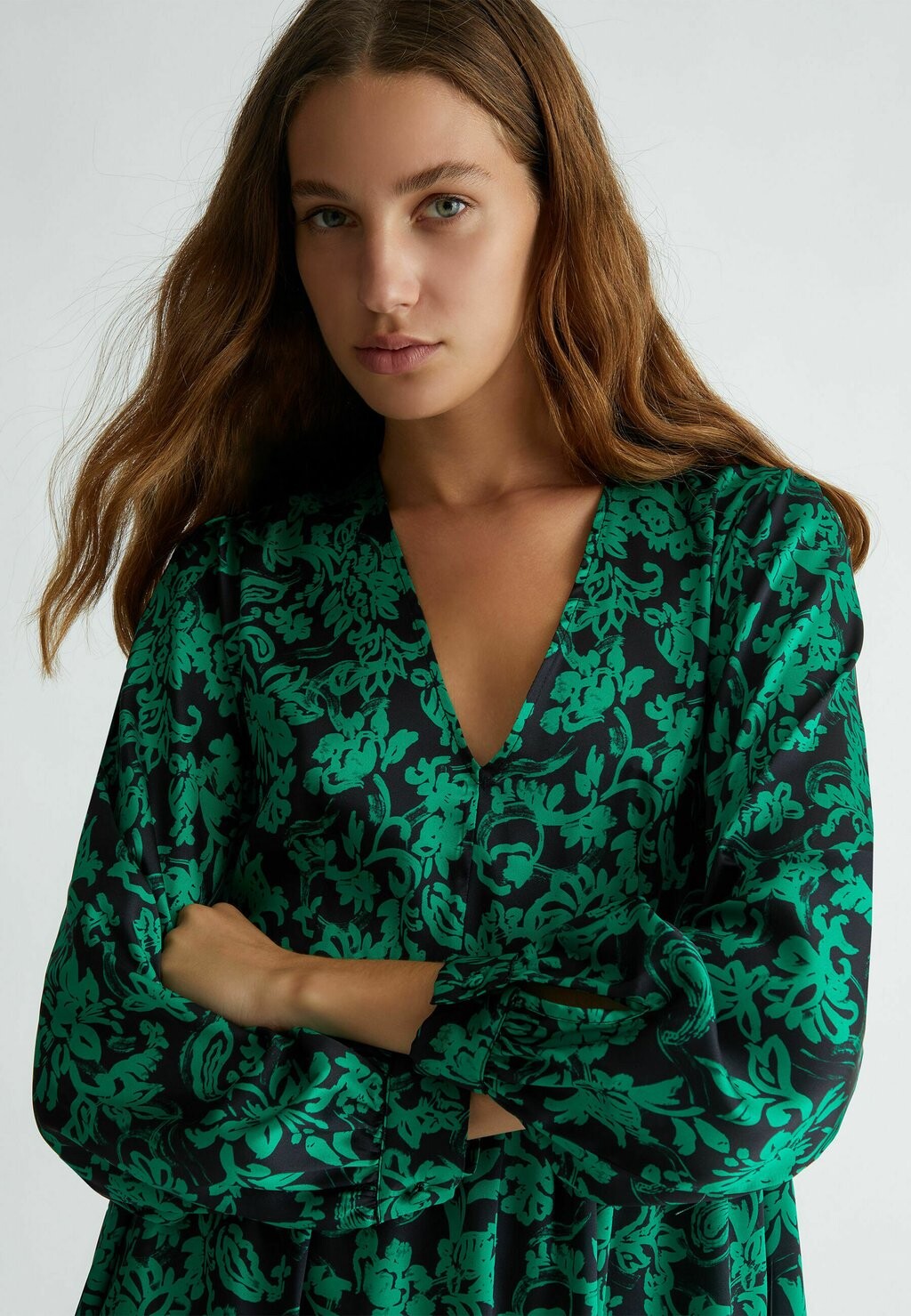 

Повседневное платье PRINTED TWILL LIU JO, зеленый
