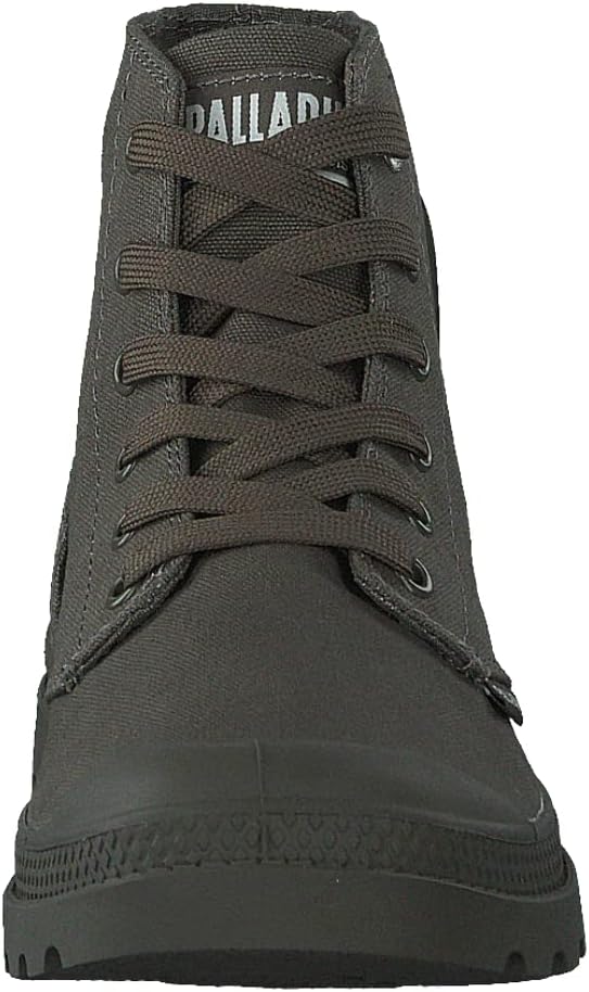 Мужские ботинки Palladium Pampa Hi Mono, серые, Olive Night — фото 4