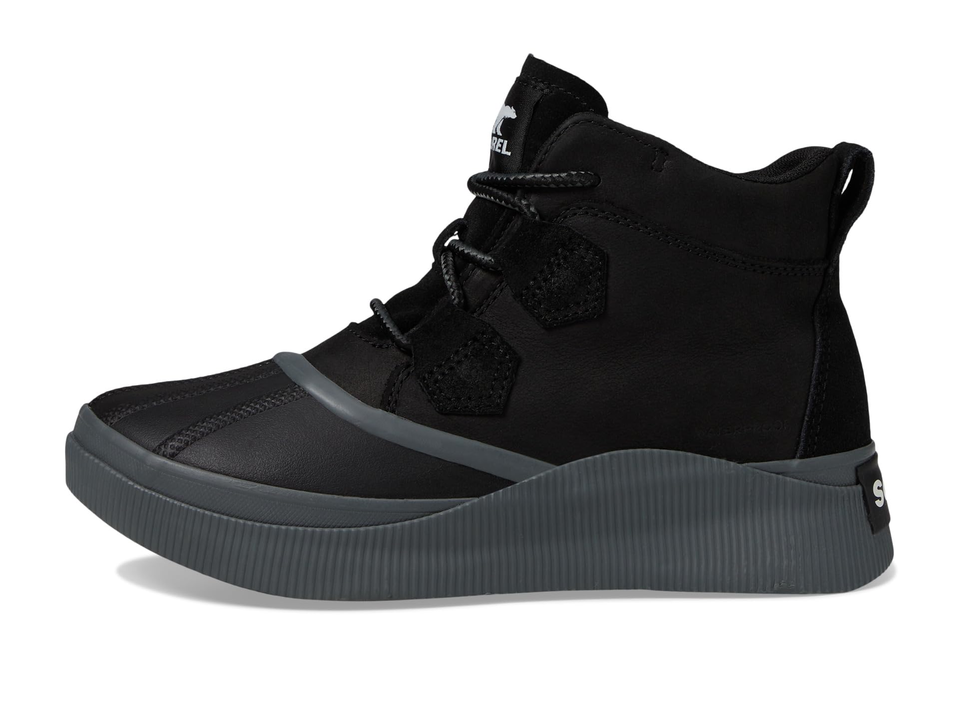 Ботинки SOREL Out N About Iv Classic Waterproof, Black/Grill — фото 4